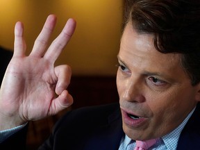 Former White House communications director Anthony Scaramucci.