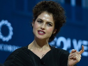 Dr. Neri Oxman, associate professor of Media Arts and Sciences, MIT, speaks at The 2017 Concordia Annual Summit at Grand Hyatt New York on Sept. 18, 2017, in New York City.