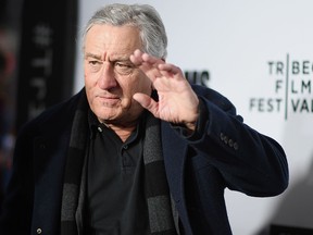 Robert De Niro attends the 2018 Tribeca Film Festival opening night premiere of 'Love, Gilda' at Beacon Theatre on April 18, 2018 in New York. (ANGELA WEISS/AFP/Getty Images)