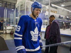 Maple Leafs centre Jason Spezza. ERNEST DOROSZUK/TORONTO SUN