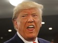 U.S. President Donald Trump speaks to the media at the United Nations General Assembly on Sept. 24, 2019, in New York City.