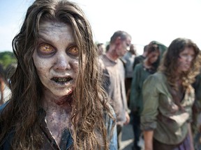 Zombies from the AMC show, The Walking Dead. (File photo)