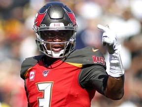 Quarterback Jameis Winston of the Tampa Bay Buccaneers.