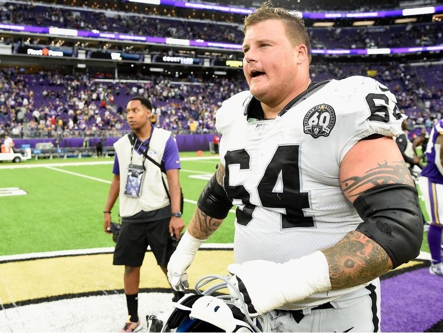 Raiders guard Richie Incognito suspended 2 games by NFL