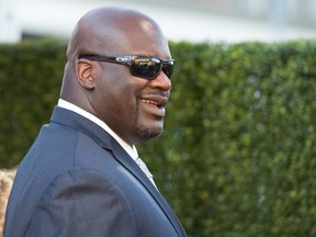In this file photo taken on June 26, 2017, Shaquille O'Neal arrives to the NBA Awards at Basketball City in New York. (BRYAN R. SMITH/AFP via Getty Images)