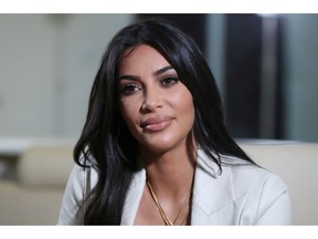 Reality TV personality Kim Kardashian attends an interview with Reuters at the World Congress on Information Technology (WCIT) in Yerevan, Armenia, Oct. 8, 2019.