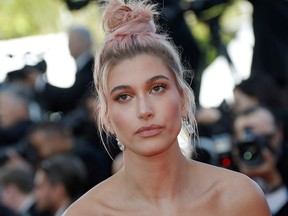 Hailey Bieber in Cannes, France. (File photo)