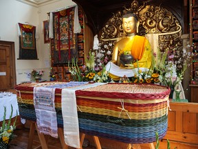 Buddhist funeral.