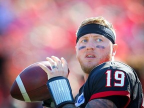 Stampeders quarterback Bo Levi Mitchell leads his team into a particularly big game against the Saskatchewan Roughriders on Friday night.