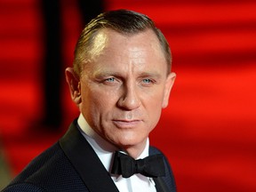 Actor Daniel Craig arrives for the world premiere of "Skyfall" at the Royal Albert Hall in London October 23, 2012. (REUTERS/Paul Hackett/File Photo)