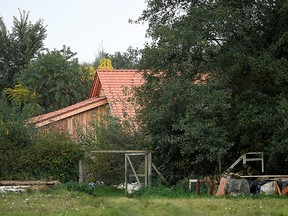 A view of a remote farm where a family spent years locked away in a cellar, according to Dutch broadcasters' reports, in Ruinerwold, Netherlands Oct. 15, 2019.