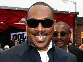 Eddie Murphy attends L.A. premiere Of Netflix's "Dolemite Is My Name" at Regency Village Theatre on Sept. 28, 2019 in Westwood, Calif.