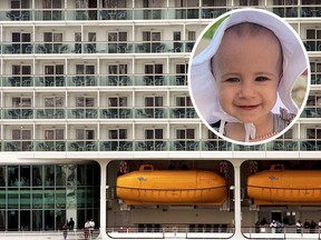 Chloe Wiegand died after falling through an open window of Royal Caribbean's Freedom of the Seas cruise ship. (Spencer Platt/Getty Images and Facebook photo)