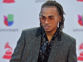 Ozuna attends the 19th annual Latin GRAMMY Awards at MGM Grand Garden Arena on Nov. 15, 2018 in Las Vegas, Nevada.  (Sam Wasson/Getty Images)
