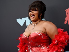 Lizzo attends the 2019 MTV Video Music Awards at Prudential Center on August 26, 2019 in Newark, N.J. (Dimitrios Kambouris/Getty Images)