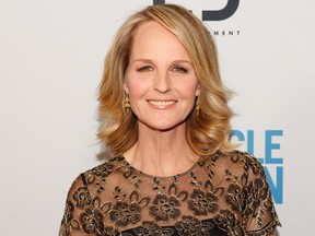 Helen Hunt attends the premiere of Mirror And LD Entertainment's 'The Miracle Season' at The London West Hollywood on March 27, 2018 in West Hollywood, Calif.  (Christopher Polk/Getty Images)