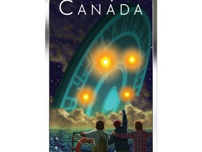 The Royal Canadian Mint has issued an innovative glow-in-the-dark coin that captures the eerie scene more than 50 years ago when an officially documented UFO crashed into the waters off Shag Harbour in southwestern Nova Scotia. The pure silver, rectangular-shaped coins went on sale Tuesday for $129.95 each. By midday, more than 80%  had been sold.