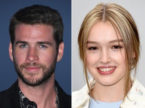 Liam Hemsworth and Maddison Brown. (Getty Images0