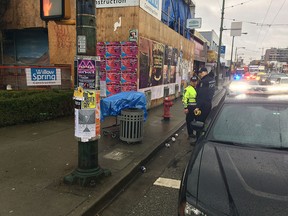 Vancouver police investigate three stabbings and an assault in March 2017 between West Broadway and Cambie St., and Main St. and East 2nd Ave.