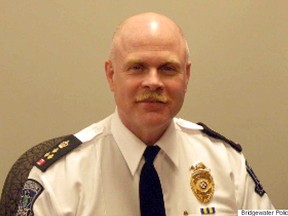 John Collyer was placed on administrative leave by Bridgewater's police commission in August. (Bridgewater Police Service)