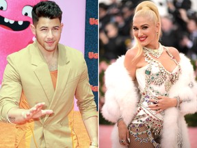 Nick Jonas (L) is replacing Gwen Stefani as a judge on "The Voice."