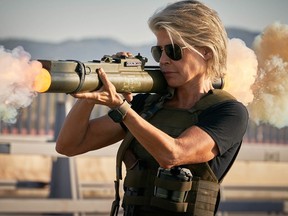 Linda Hamilton stars in Skydance Productions and Paramount Pictures' "Terminator: Dark Fate."