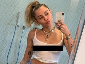 Miley Cyrus. (Instagram)