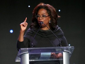 Oprah Winfrey speaks onstage during Save The Children's Centennial Celebration: Once in a Lifetime at The Beverly Hilton Hotel in Beverly Hills, Calif., on Oct. 2, 2019.
