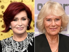 Sharon Osbourne and Camilla, Duchess of Cornwall. (Getty Images)