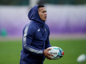 South Africa's Cheslin Kolbe during training at Urayasu Park, Urayasu, Chiba, Japan - October 29, 2019. REUTERS/Peter Cziborra