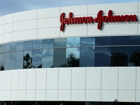 A Johnson & Johnson building is shown in Irvine, Calif., on Jan. 24, 2017.