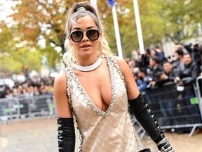 Rita Ora attends the Miu Miu Womenswear Spring/Summer 2020 show as part of Paris Fashion Week on Oct. 1, 2019 in Paris, France.