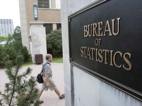 An employee makes his way to work at Statistics Canada, in Ottawa on July 21, 2010. (THE CANADIAN PRESS/Sean Kilpatrick)