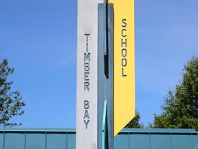 Timber Bay School in northern Saskatchewan.