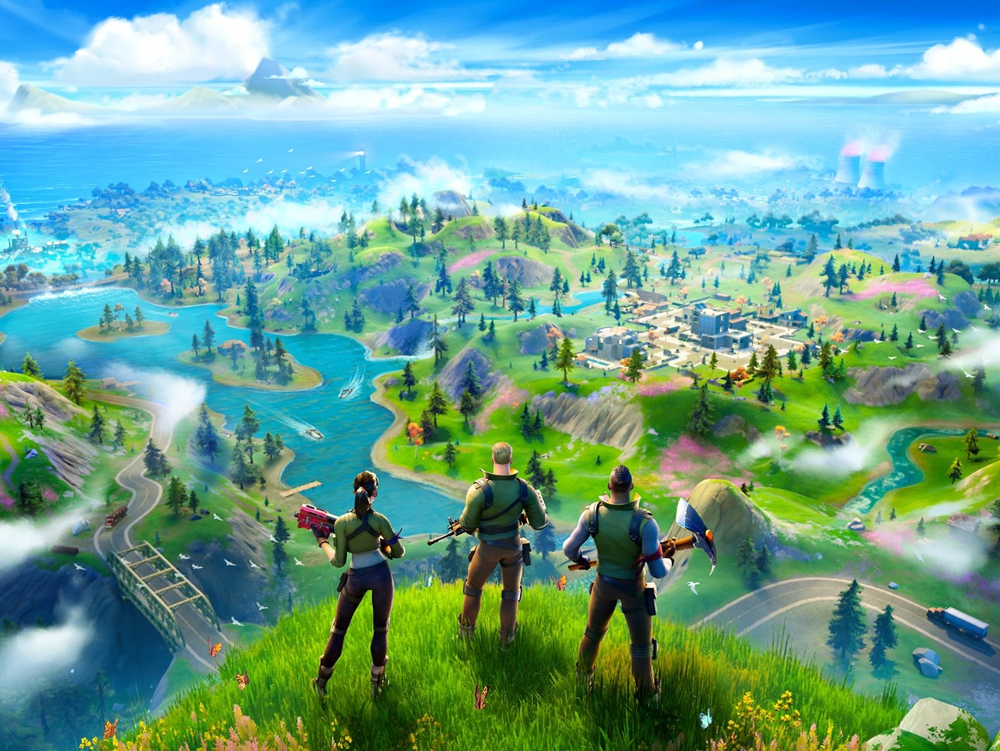 Fortnite players puzzle over the appearance of a mysterious cloud