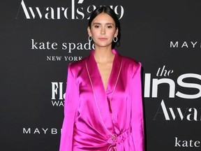Nina Dobrev attends the 2019 InStyle Awards at The Getty Center on October 21, 2019 in Los Angeles, California.