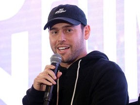 Scooter Braun speaks onstage during the Hollywood Chamber of Commerce 2019 State of The Entertainment Industry Conference held at Lowes Hollywood Hotel on November 21, 2019 in Hollywood, California.
