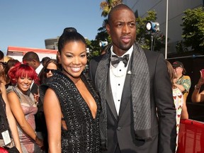 NBA player Dwayne Wade and actress  Gabrielle Union attend The 2013 ESPY Awards at Nokia Theatre L.A. Live on July 17, 2013 in Los Angeles, California.