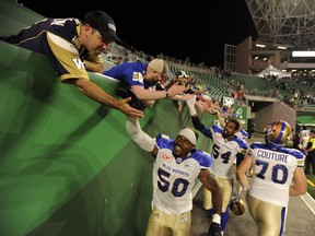 Fans of both teams should be in for a treat at today’s West Division final at Mosiac Stadium in Regina. (THE CANADIAN PRESS)