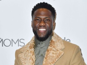 In this file photo taken on Jan. 9, 2019 actor Kevin Hart attends The MOMS Mamarazzi event to celebrate "The Upside" at the New York Institute of Technology in New York City.