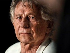 This file photo taken on May 27, 2017 shows French-Polish director Roman Polanski attending a press conference for the film 'Based on a True Story' (D'Apres une Histoire Vraie) at the 70th edition of the Cannes Film Festival in Cannes, southern France.