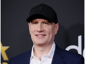 Kevin Feige arrives at the 2019 Hollywood Film Awards in Beverly Hills, California, U.S., November 3, 2019.
