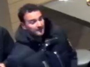 Police are looking for this man in connection with an assault at King and Bathurst Sts. (Toronto Police handout)