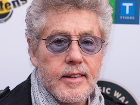 Roger Daltrey from The Who attends the Music Walk Of Fame Founding Stone Unveiling at The Jazz Cafe on Nov. 19, 2019 in London, England.