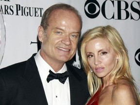 Kelsey Grammer and then wife Camille Donatacci.