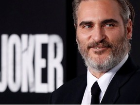 Joaquin Phoenix attends the premiere for the film "Joker" in Los Angeles, California, U.S., September 28, 2019.