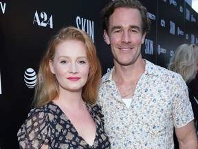 James Van Der Beek and Kimberly Van Der Beek attend the screening of A24's 'Skin' at ArcLight Hollywood on July 11, 2019 in Hollywood, Calif. (JC Olivera/Getty Images)