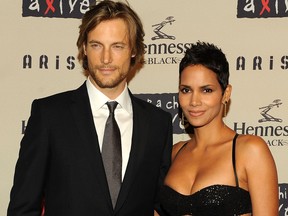 Model Gabriel Aubry and actress Halle Berry attend Keep A Child Alive's 6th Annual Black Ball at Hammerstein Ballroom on Oct. 15, 2009 in New York City.  (Stephen Lovekin/Getty Images)