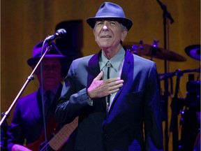 Leonard Cohen.