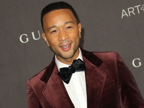 John Legend attends the LACMA Art + Film Gala held at the Los Angeles County Museum of Art in Los Angeles, California.